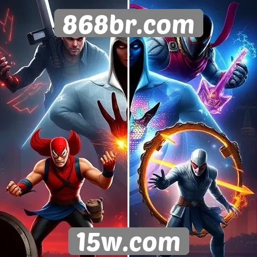 Comparativo entre jogos populares no 868br.com
